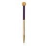 Gold and purple pen inscribed with 'Palace of Holyroodhouse'. Topped with a gold crown. thumbnail