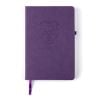 purple notebook with Palace of Holyroodhouse and crest embossed onto front. thumbnail