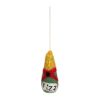 Minaiture felt champagne bottle with 'Fizz' stitched onto the label.  thumbnail