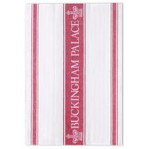 Buckingham Palace Red Waffle Tea Towel