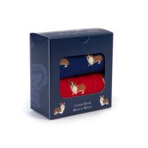 Corgi Socks Gift Set