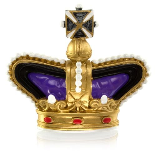 Buckingham Palace Purple Crown Magnet