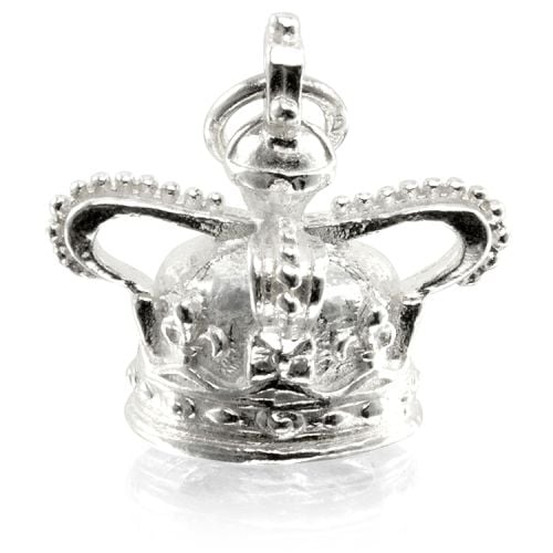 Buckingham Palace Silver Crown Charm
