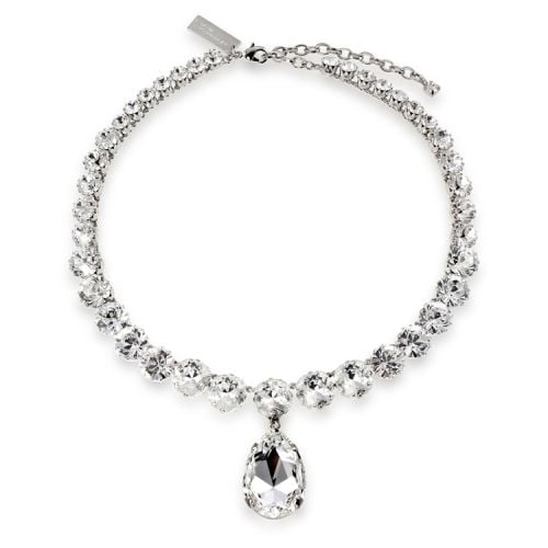 Coronation  crystal necklace inspired on Her Majesty Queen Elizabeth II original coronation necklace. 