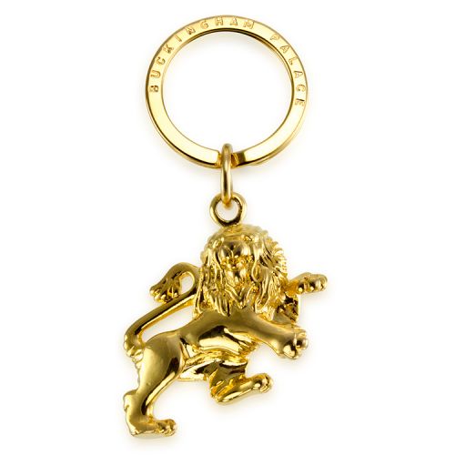 Buckingham Palace Gold Lion Keyring