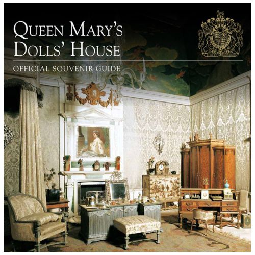 Front catalogue cover of Queen's Mary's Dolls' House official souvenir guide. 