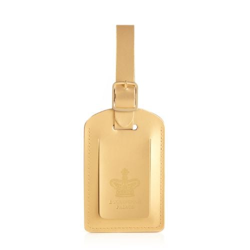 Buckingham Palace Gold Luggage Tag