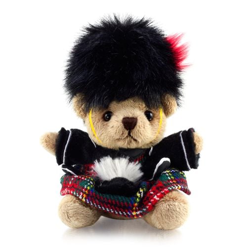 Scottish Plush Piper Keyring