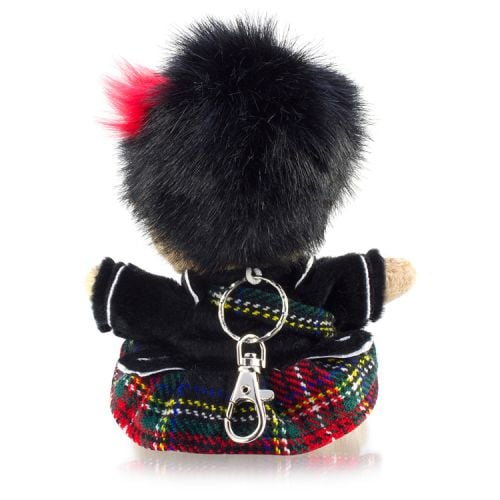 Scottish Plush Piper Keyring