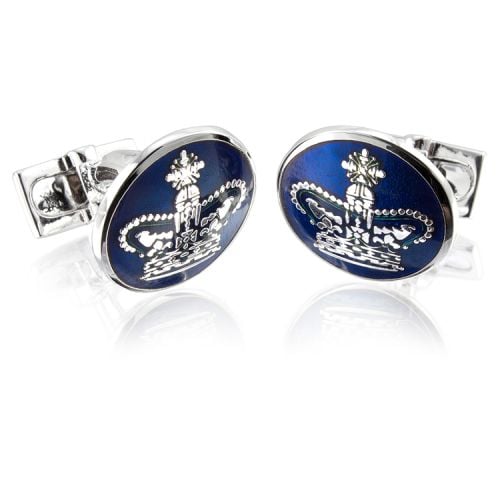 Buckingham Palace Crown Cufflinks