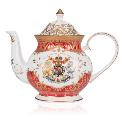 Buckingham Palace Coronation Commemorative Teapot 