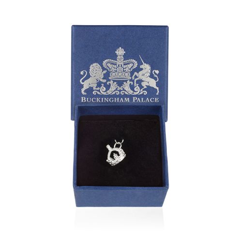 Silver Queen Victoria's Crown Charm