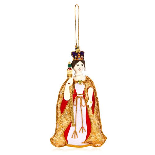 Queen Victoria with Gold Robe Decoration