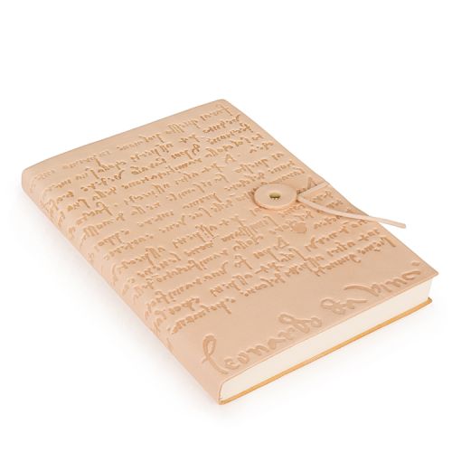 Leonardo da Vinci Leather Notebook