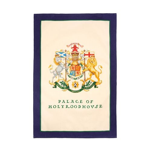 Palace of Holyroodhouse Crest Tea Towel