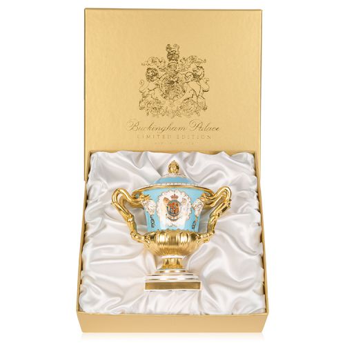 Limited Edition Coat of Arms Gadroon Vase