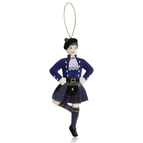 Scottish Highland Boy Dancer Decoration
