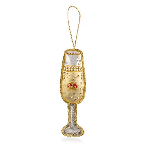 Champagne Glass Decoration