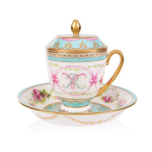 Great Exhibition Chocolate Cup and Saucer