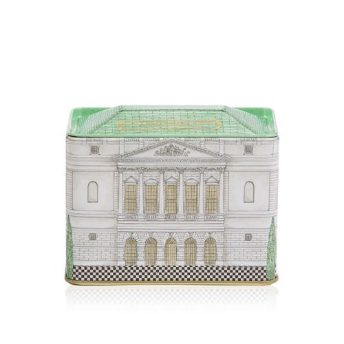 Fudge tin shaped as Queen Mary's Dolls House