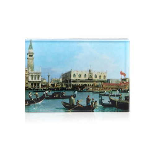 magnet depicting Canaletto's The Bacino di San Marco on Ascension 