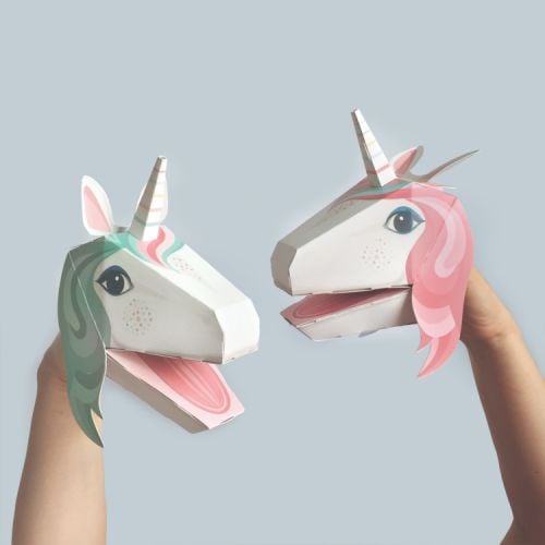 Unicorn puppets pack