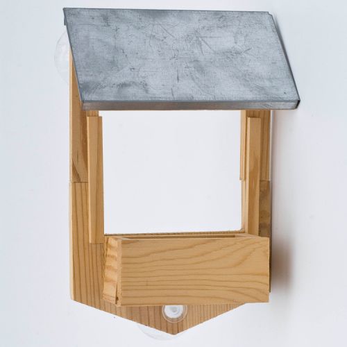 Rectangular tin showing how to make your own bird feeder