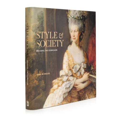 Front cover of Style & Society Dressing the Georgians book. Featuring a painting from the exhibition.