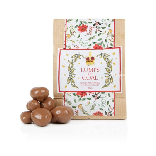 packaging of chocolate product next to chocolate product 
