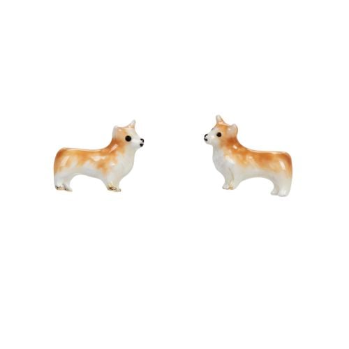 Corgi Stud Earrings