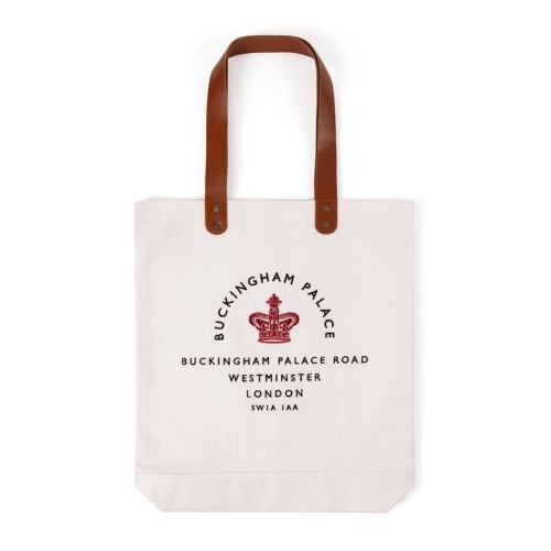 Buckingham Palace Cream Address Tote