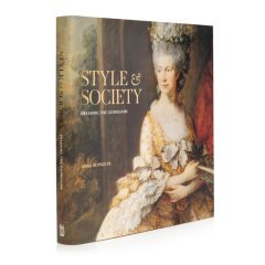Front cover of Style & Society Dressing the Georgians book. Featuring a painting from the exhibition.