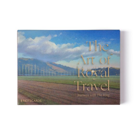 Pack of 8 notecards from The Art of Royal Travel