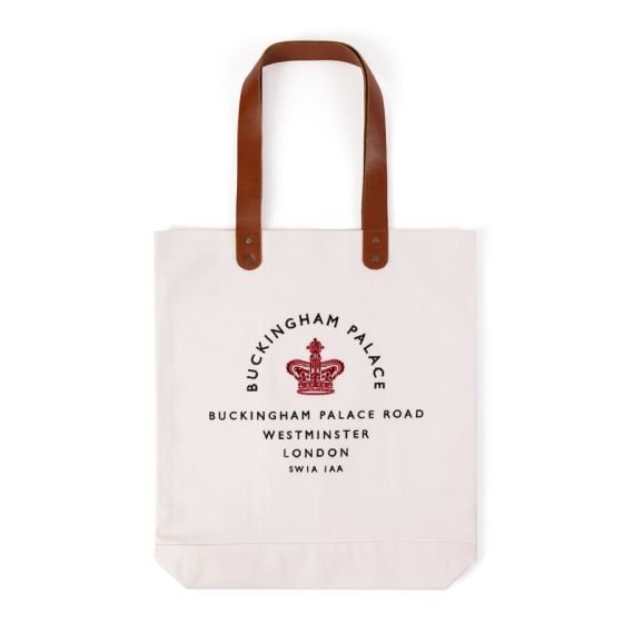 Buckingham Palace Cream Address Tote