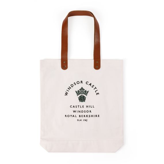 Cream Windsor Castle Tote Bag