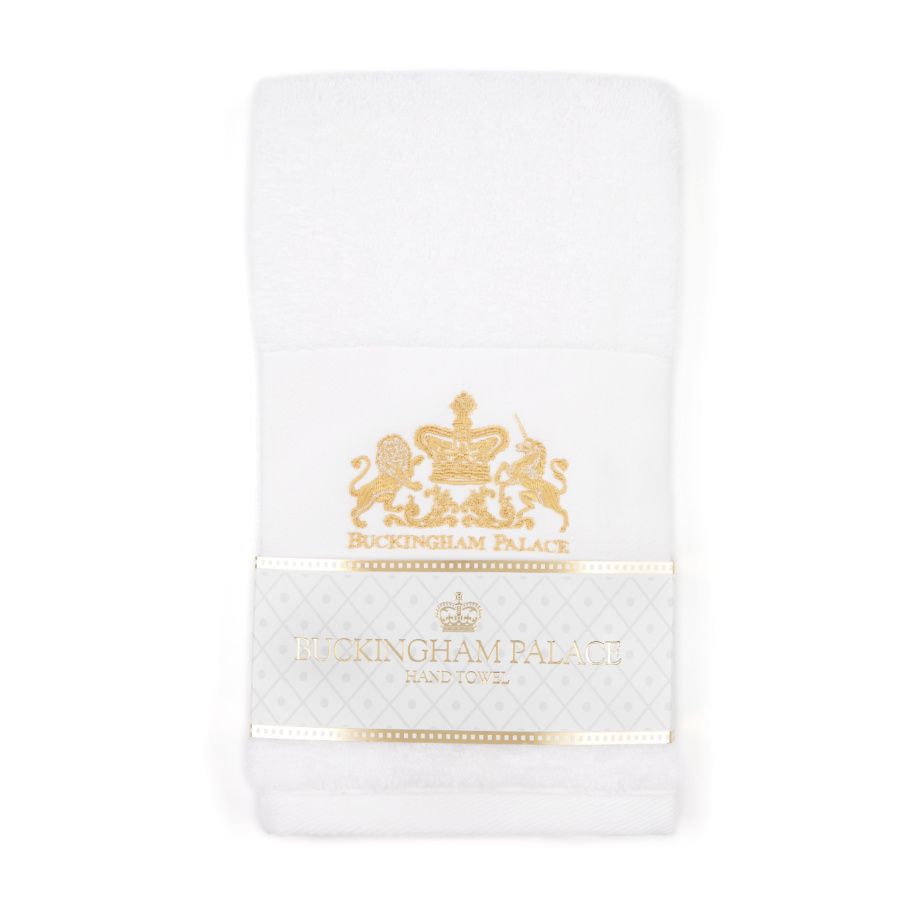 Buckingham Palace Crest Hand Towel