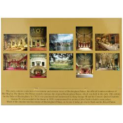 Buckingham Palace pack of ten postcards featuring a Buckingham Palace Grand Staircase photo cover