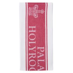 Holyrood Palace Red Waffle Tea Towel