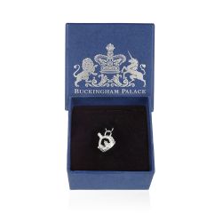 Buckingham Palace Silver Queen Victoria's Crown Charm