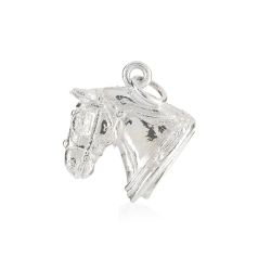 Buckingham Palace Silver Horse Charm