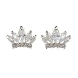 Buckingham Palace Crown Earrings 