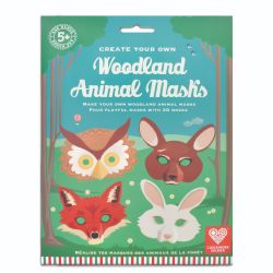 Pack of woodland animal masks