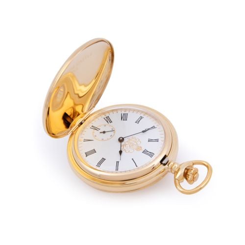 Limited Edition Windsor Castle Livery Gold Pocket Watch
